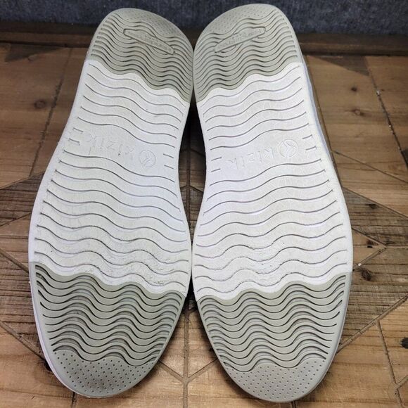 Kizik Prague Black Hands Free Athletic Canvas Sneakers Womens 9.5‎ Wide Mens 8 - Picture 8 of 11